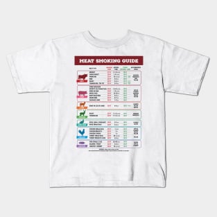 Meat Smoking Guide Kids T-Shirt